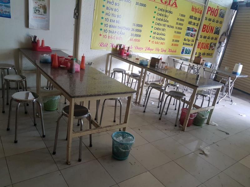 Thanh lý bộ bàn ghế quán nhậu