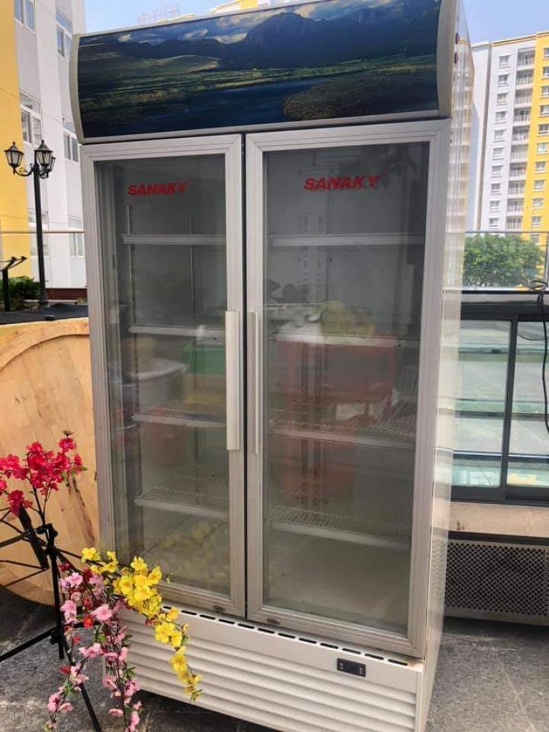 Thanh lý tủ mát hai cánh