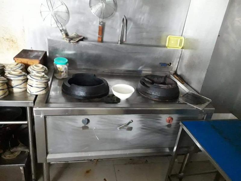 Thanh lý bếp công nghiệp inbox